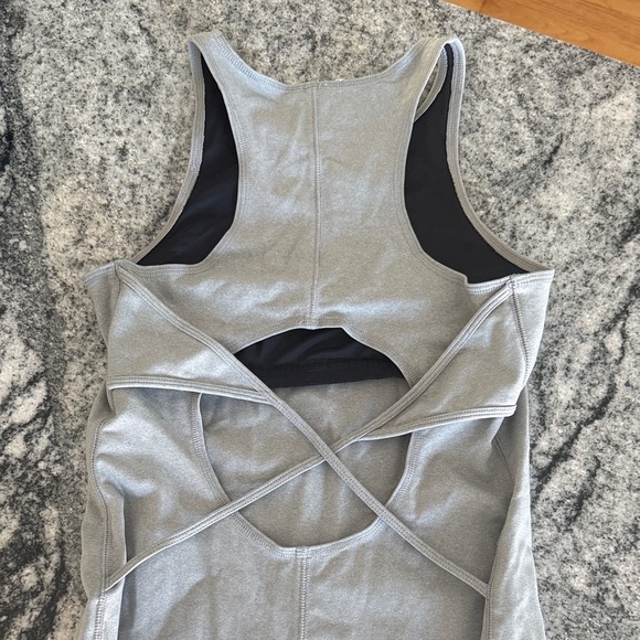Gray Athletic Tank Top Free People Movement Medium - Picture 1 of 3